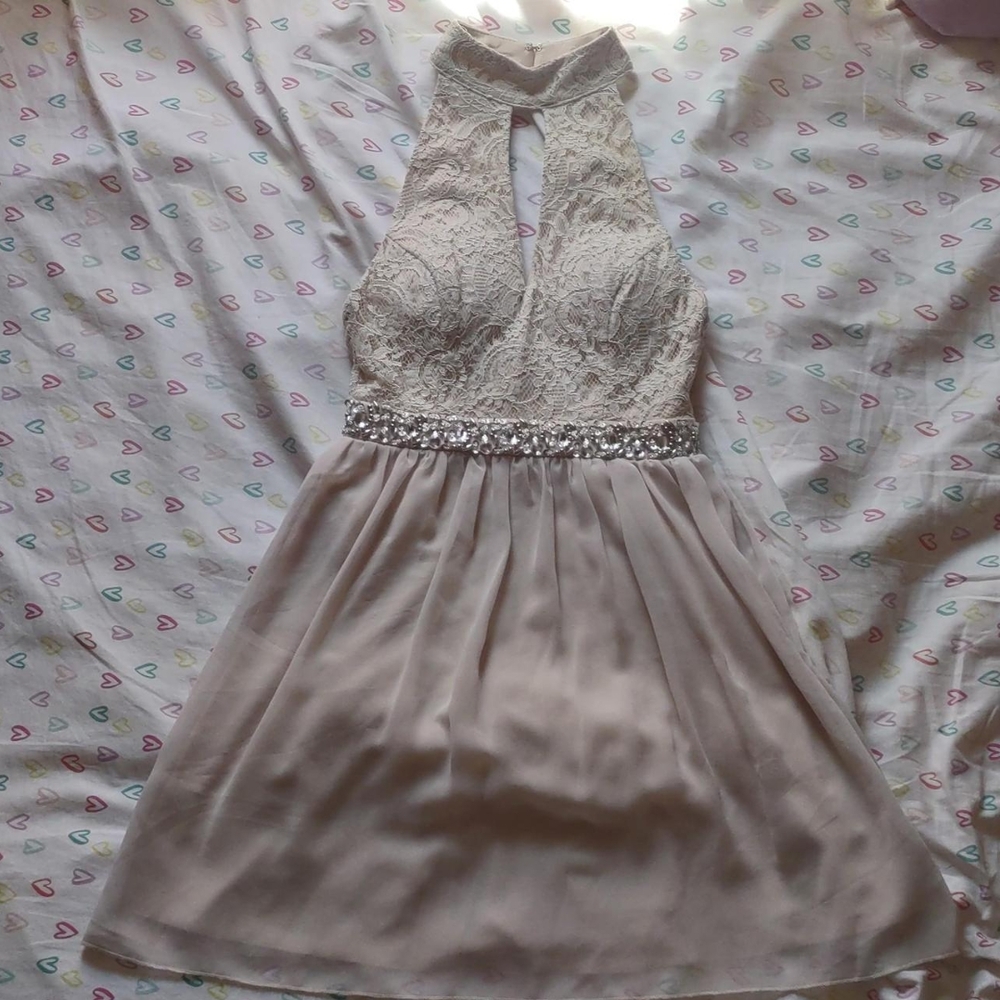 Speechless Cream Fabric
